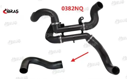 Turbo Hortumu 407/ C5 S.wagon  1.6 Hdi  110 Hp/038 Ibras  0382.RZ   17479 resmi