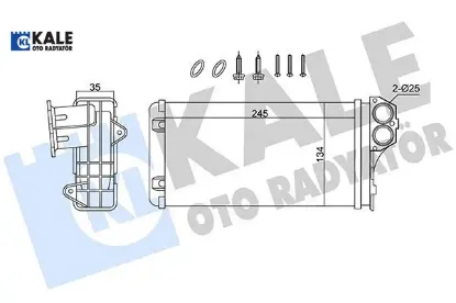 Kalorifer Radyatörü 206-206cc-206sw-206+ resmi