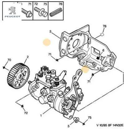 Kompresor Vidasi Peugeot 6925.99 resmi