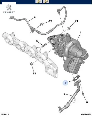 Turbo Boru Contasi Boxer 2.2 Hdi Euro5 Puma resmi