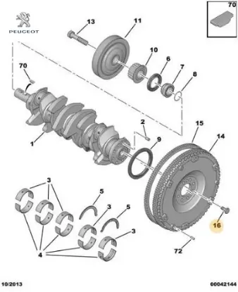 Volan Civatasi Peugeot 0537.40 resmi