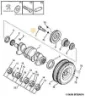 Krank Kasnak Civatasi Peugeot    CITROEN, PEUGEOT 0516.A4 resmi