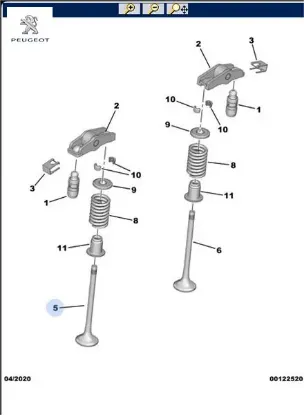 Emme Subap Dw10fuc Peugeot    CITROEN, PEUGEOT 9676718180 resmi