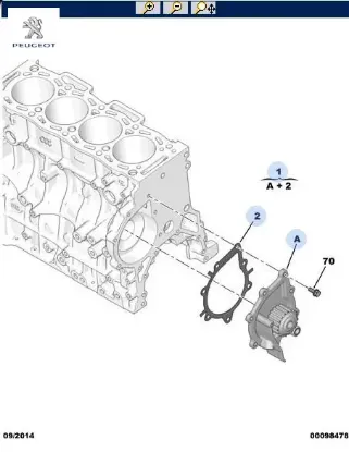 Devirdaim Pompasi 508-5008-boxer Iv Euro6 Dw10fu Peugeot    OPEL, PEUGEOT, FORD, DS, CITROEN 1610278080 resmi