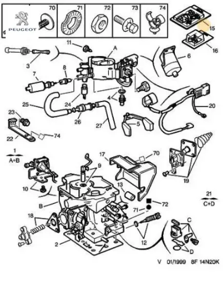 Karb.conta Tk. Peugeot 1417.N4 resmi