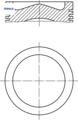 Piston Segman 73,70 Std. 208-206+-fiesta 1.4/euro5 resmi