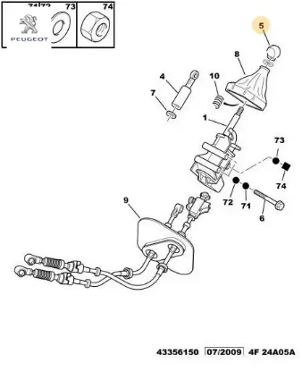 Vites Topuzu  Boxer Jtd Peugeot 2403.S2 resmi
