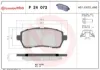 Ön Balata Fiesta Vi 1.4tdci Brembo  1550219/ 8V512K021AA/ 04465B1120  FORD P24072 resmi