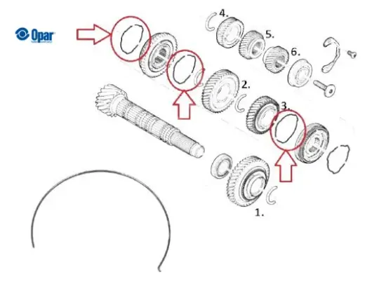 Senkromec Yayi Ducato Iii Opar  OPAR9684473780 resmi