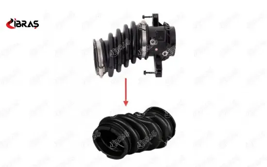 Hava Filtre Hortumu Focus Iii/c Max Iii 1.6 Tdci. Ibras  AV619C623CB / 1685763   19913 resmi