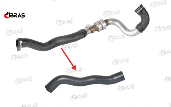 Turbo Hortumu Büyük  Metal Parça Hariç  Duster resmi