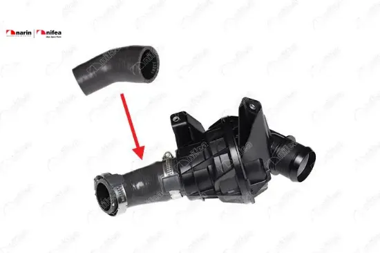 Turbo Hortumu Bipper-nemo 1.4hdi Nifea  1436.Q4  PEUGEOT, CITROEN 17591 resmi