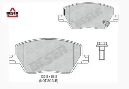 Ön Fren Balatasi  Egea 1.4-1.6-1.3 Multijet – 1.6 D Multijet  15- resmi