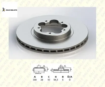 Ön Fren Disk Aynasi A.çeker Transit V347 resmi
