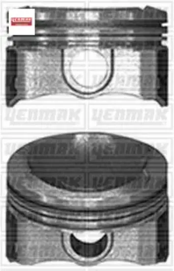 Piston Segman 0.50 75.50mm 301-c Elysee Yenmak  1608520180   31-04105-050 resmi