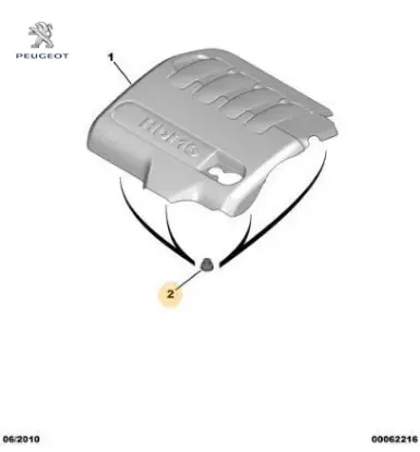 Motor Üst Kapak Muhafazasi 307-308-407-508 resmi