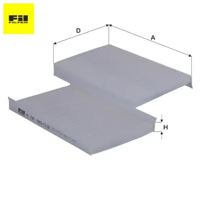 Polen Filtresi Albea  1.2/1.3jtd Fil Filter  71771732/ CU2629/ AH381   HC7087 resmi