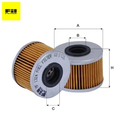 Mazot Filtresi Kangoo-megane 1.9dci/f8q Fil Filter  7701043620/ P716/ 1X/ C443   MF1324 resmi