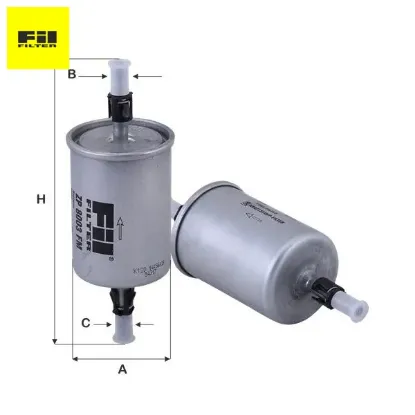 Benzin Filtresi Golf-polo-lupo-meriva 1.4/1.6fsi Bag/ajv resmi