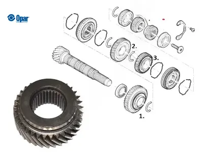 5. Vites Karşilik Dişlisi Boxer Iii-jumper Iii Opar  2338.70 resmi
