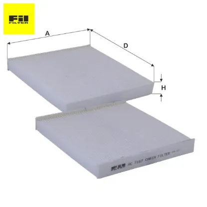 Polen Filtresi Boxer Iii-jumper 06-> Fil Filter  6447.YA/ 6479.C9/ 1613733080/   OPEL, PEUGEOT, FIAT, IVECO, CITROEN HC7167 resmi