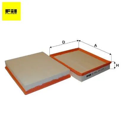 Hava Filtresi    Transit 2.2tdci  07-> Fil Filter  1373667/ 6C119601CB/ C27161/ A   HP2269 resmi