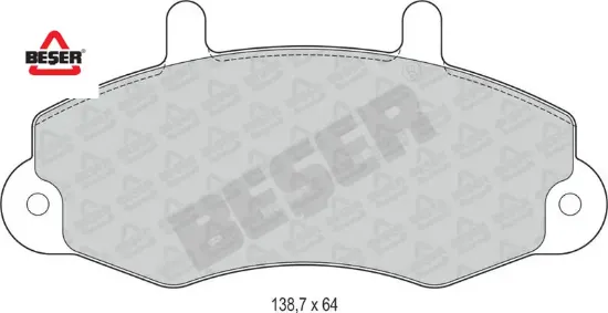 Fren Balatasi Ön  Transit T12   94->/21470/6197738 resmi