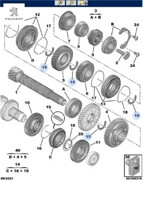 Yarim Ay Boxer Peugeot  9620395580    2314.52 resmi