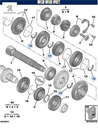 Yarim Ay Boxer Peugeot  9620395580    2314.52 resmi