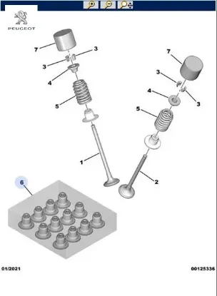 Motor Subap Contasi (12 Adettir) 208-301-308-berlingo-c Elysee-c3-c4 1.2 12> 1611510280-3553388 resmi