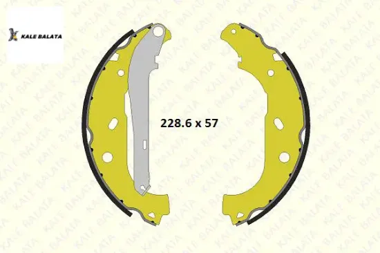 Fren Balatasi Arka Pabuçlu   Connect 02-13 resmi