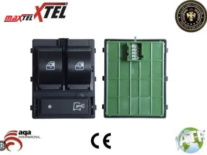 Cam Açma Düğmesi 8pin Yeşil  Boxer Iii-ducato Iv resmi