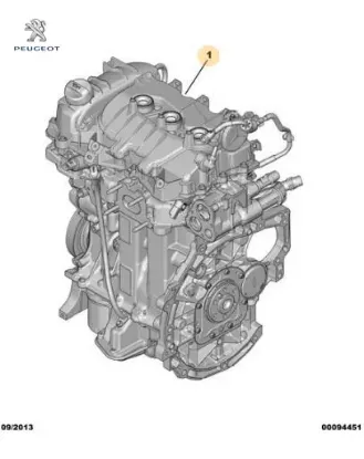 Motor Komple   208 Eb2 Peugeot 1627122880 resmi