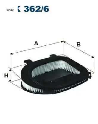 Hava Filtresi  E70-f15 Filtron  13717811026   AK362/6 resmi