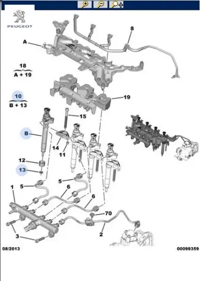 Enjektör Expert Iv-308-3008-508-5008-boxeriii-c4-c5-jumperiii-jumpy Iv-focus Iii-mondeo V 2.0 Peugeot  9674984080 / DS7Q 9F593BB / DS7Q9F593BB   PEUGEOT, CITROEN, DS, FORD 9674984080 resmi