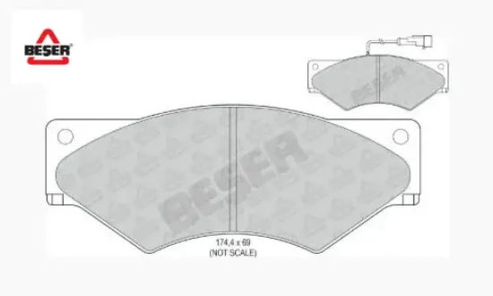 Ön Fren Balatasi Magirus M 2000 Minübüs 00- resmi
