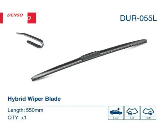 Silecek Süpürgesi Ad. 550mm Muz Tipi (22 Inc) resmi