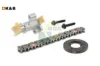 Eksantirik Zinciri+gergi+keçesi 7mm K&b  9826028980/ 9823954880 / 7mm Pitch / Zincir baklası sayı 22  DS, CITROEN, PEUGEOT, OPEL GP.TC2312K resmi