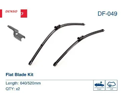Silecek Seti 640-520mm A6 Denso  4G1955425  AUDI DF-049 resmi