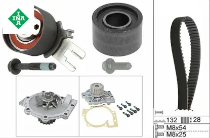 Triger Seti Volvo C30-s60 2.4tdi Ina  31258305/ 31359568    530058230 resmi