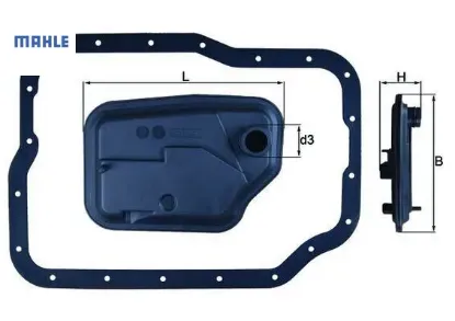 Otomatik Şanzuman Filtresi Otomatik Vites Focus 98>05 resmi