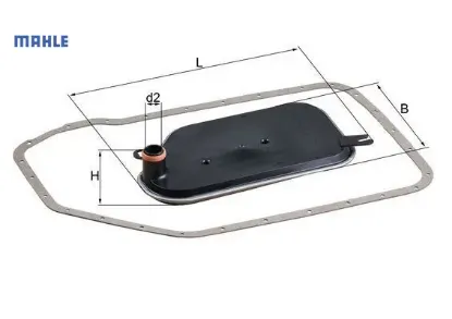 Hidrolik Filtre Takimi Passat-a4-a6 97-05-skoda Superb 02-05 Zf5hp19fl Otomatik Şanzuman resmi