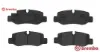 Arka Fren Balatasi Mercedes Vito Brembo  4474200320   P50126 resmi