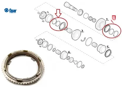 Senkromenc Dct Opar 55557483 resmi