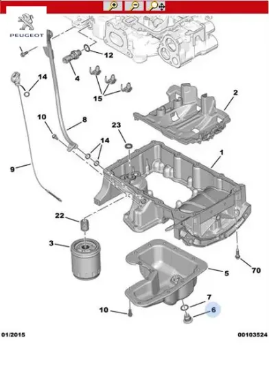 Karter Tapasi 301- C Elysee-c1-c3-c4-c5-ds3-ds4-ds5-207-208-308-508-2008-3008-5008-rcz-prt Tepe Ep6 resmi