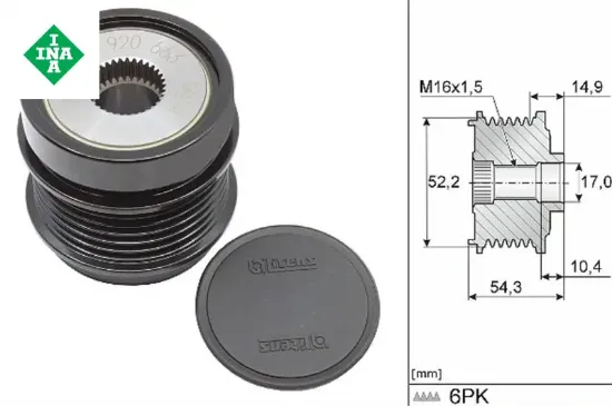 Alternator Kasnagi Mercedes W205 S205 C205 A205 W213 C253 resmi