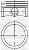 Motor Piston+segman 0.50 Insignia-astra J 1.6i 16v180hp 09> 8771670050000 resmi