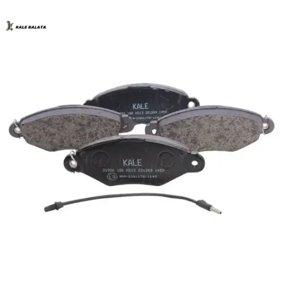 Ön Fren Balatasi Celik Seg 206-206+kangoo 1.4-1.6 Eski Kod: Kale21980 180 15 resmi