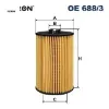 Yağ Filtresi Golf Vii 17> Filtron  03N115562/ 03N115562B  AUDI, MAN, SEAT, SKODA, VOLKSWAGEN OE688/3 resmi