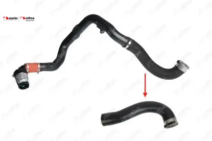 Turbo Hortumu Master Iii 2.3 Dci Movano B 2.3 Cd Nifea  8200730589/ 4421018 / GM 9316  RENAULT, VAUXHALL, OPEL, NISSAN 12756 resmi